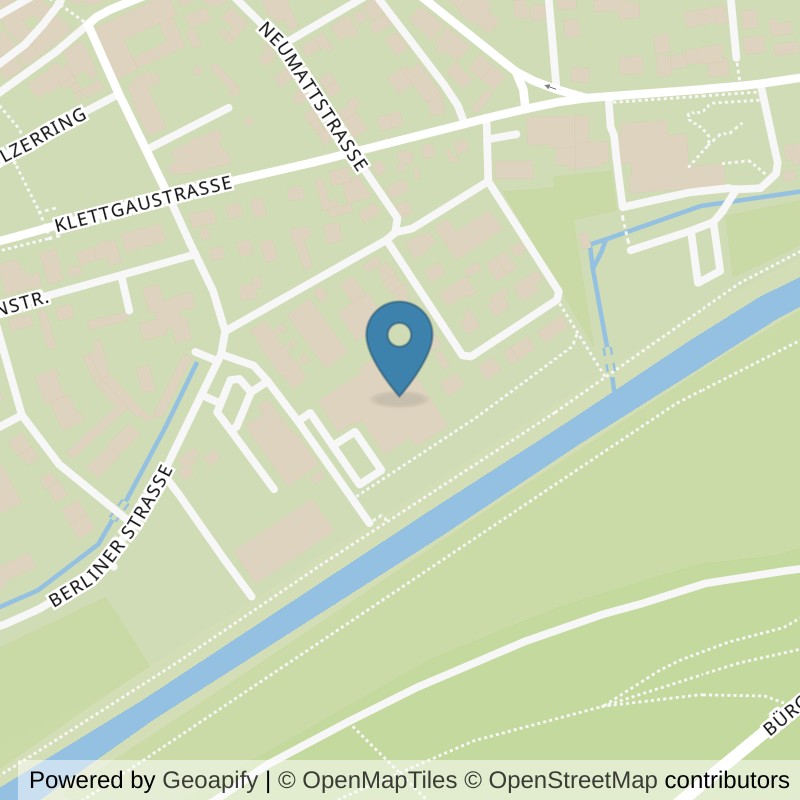 Map: location of clever fit Waldshut-Tiengen in Waldshut-Tiengen