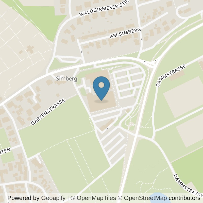 Map: location of clever fit Wetzlar in Wetzlar