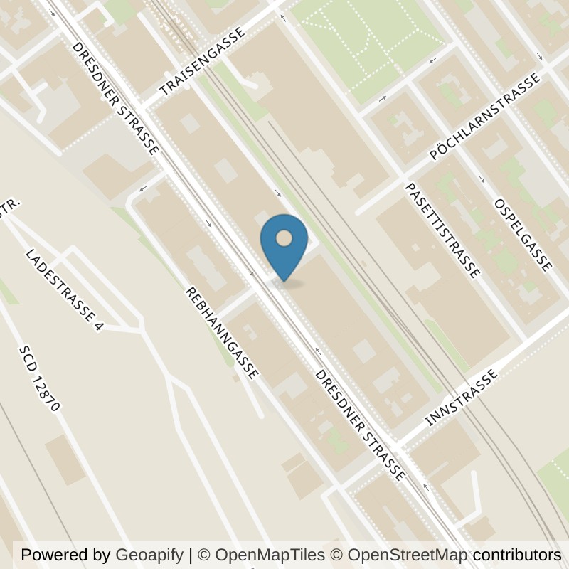 Map: location of clever fit Wien-Brigittenau in Wien