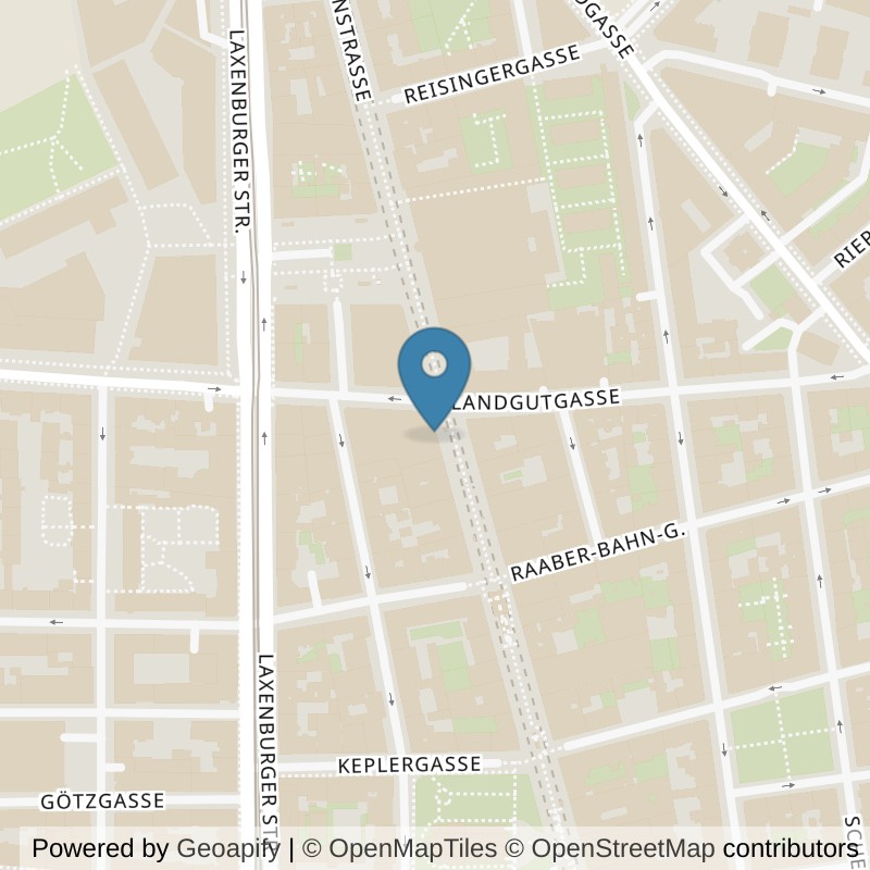 Map: location of clever fit Wien-Keplerplatz in Wien