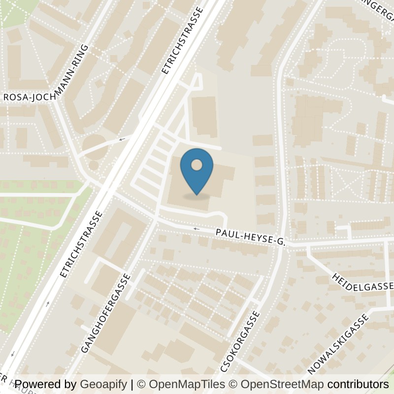 Map: location of clever fit Wien-Simmering in Wien