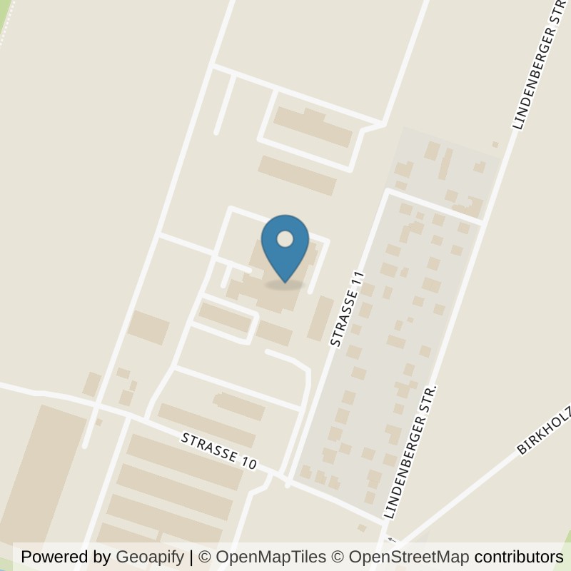 Map: location of clever fit Wittenberge in Wittenberge