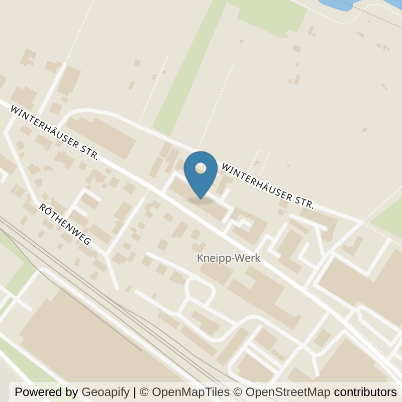 Map: location of clever fit Würzburg-Heidingsfeld in Würzburg