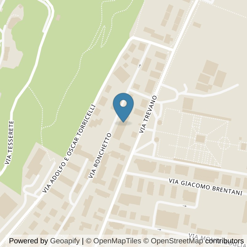 Map: location of Club Move SA Palestra in Lugano