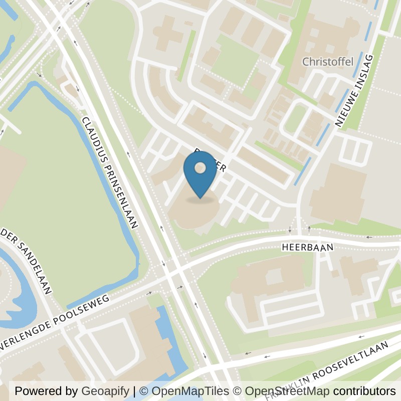 Map: location of Club Pellikaan Breda in Breda