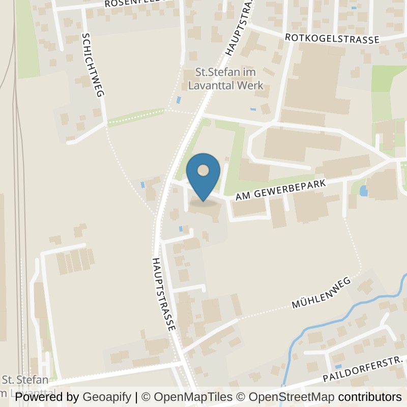 Map: location of Club Vital in St. Stefan