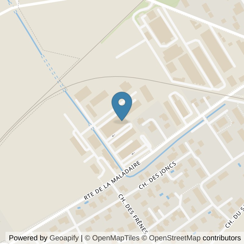 Map: location of CoachMendes in Corcelles-près-Payerne