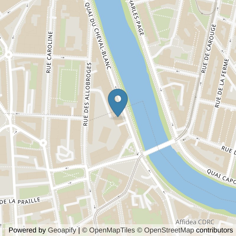 Map: location of Corisingfit - Carouge in Carouge