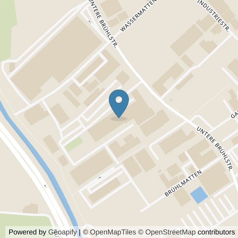 Map: location of Creed Workouts Zofingen in Zofingen