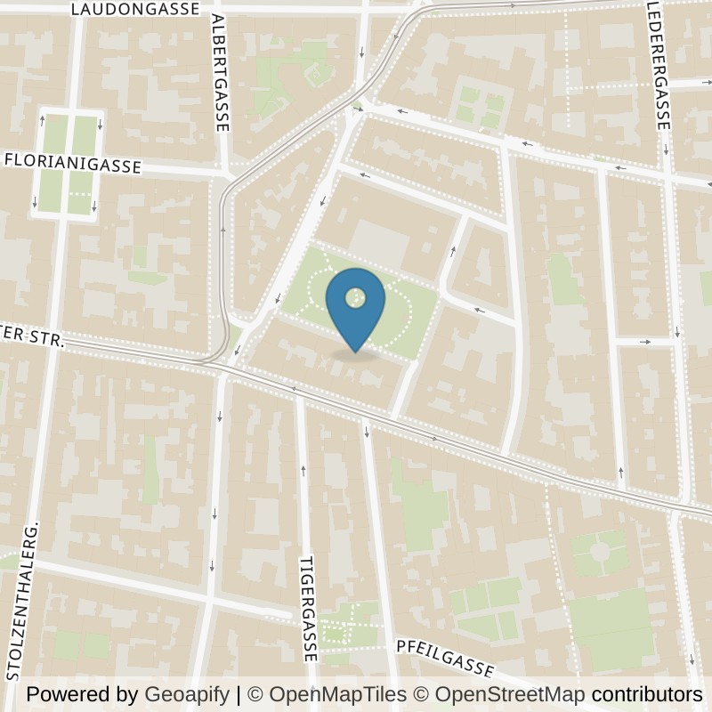 Map: location of CrossZone 1080 - BÜRO & Headquarter in Wien