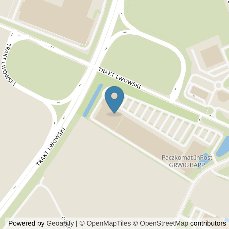 Map: location of Cube Fitness Garwolin in 08-400 Garwolin
