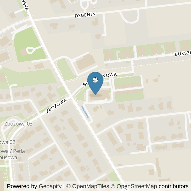 Map: location of Cube Fitness Lublin Sławin in Lublin