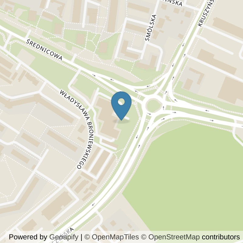 Map: location of Cube Fitness Włocławek in Włocławek