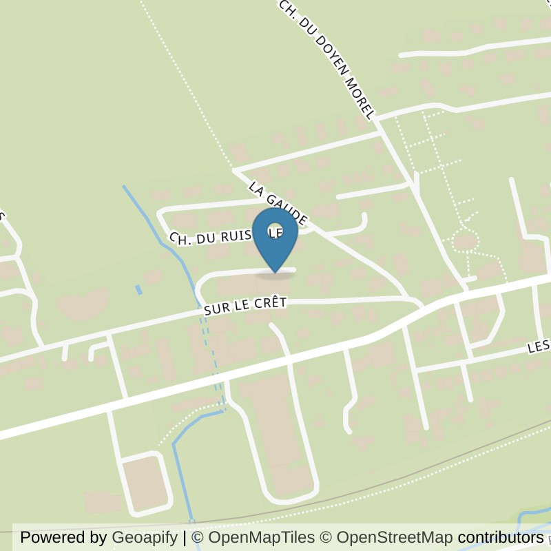 Map: location of DarK Fitness in Corgémont