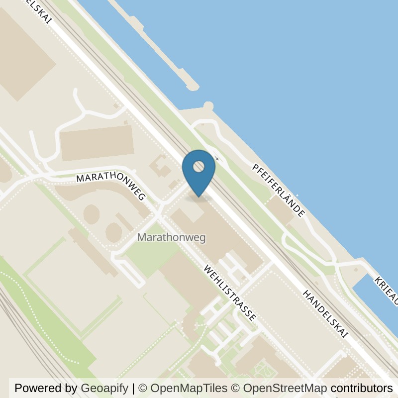 Map: location of DASGYM. - Intelligent Strength in Wien