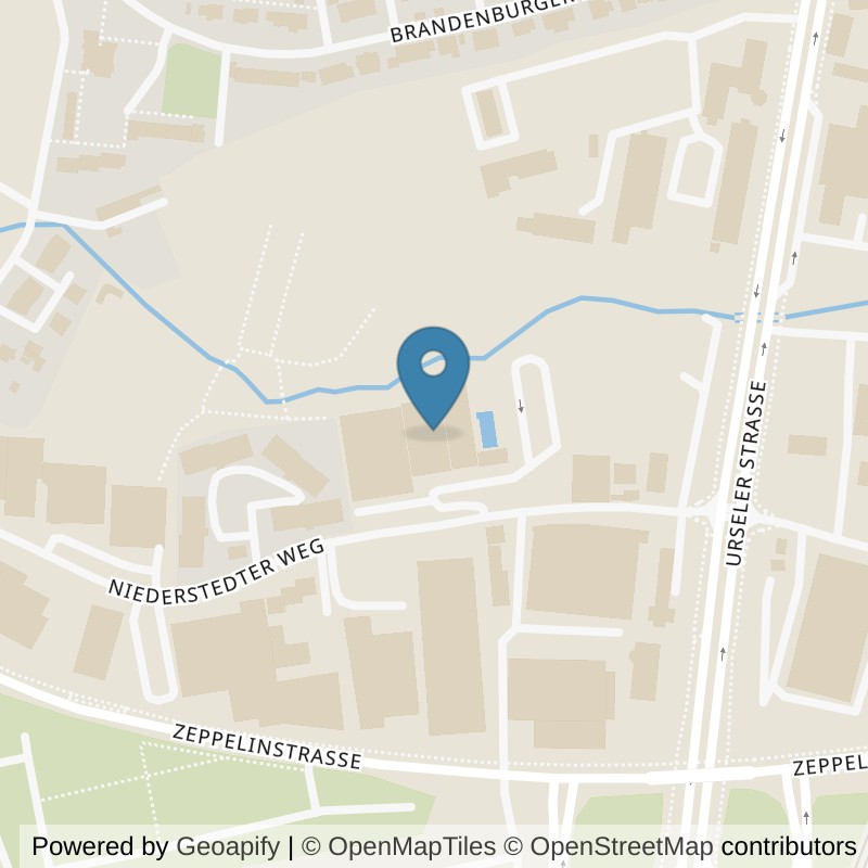 Map: location of David Lloyd Bad Homburg in Bad Homburg