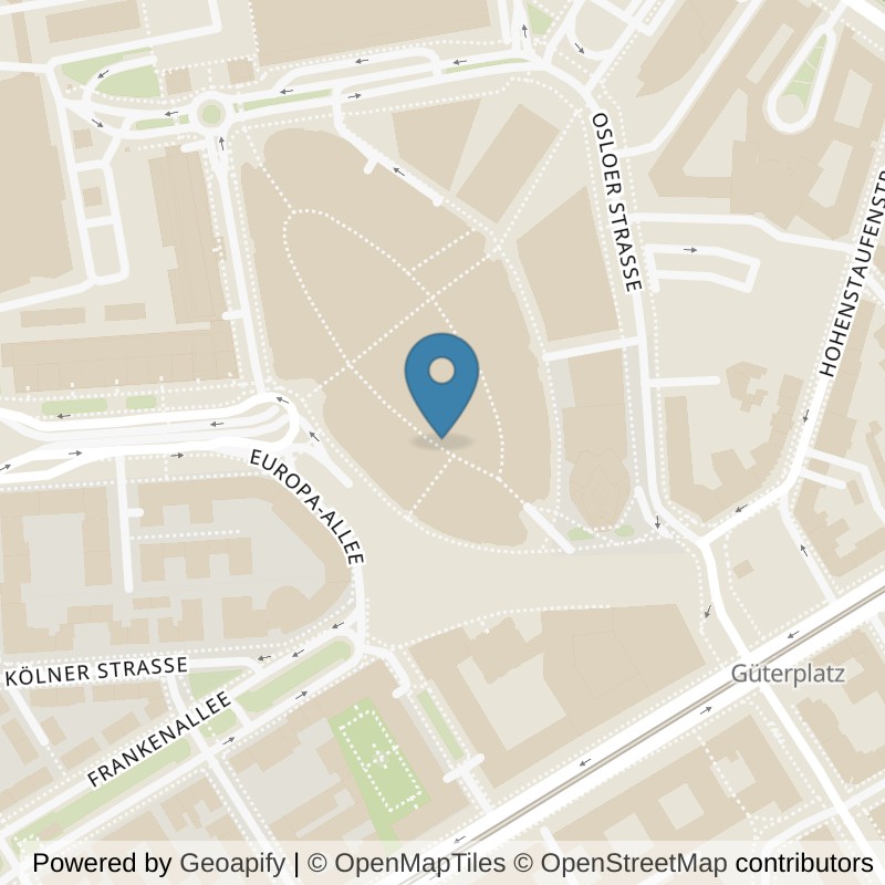Map: location of David Lloyd Frankfurt Skyline Plaza in Frankfurt am Main
