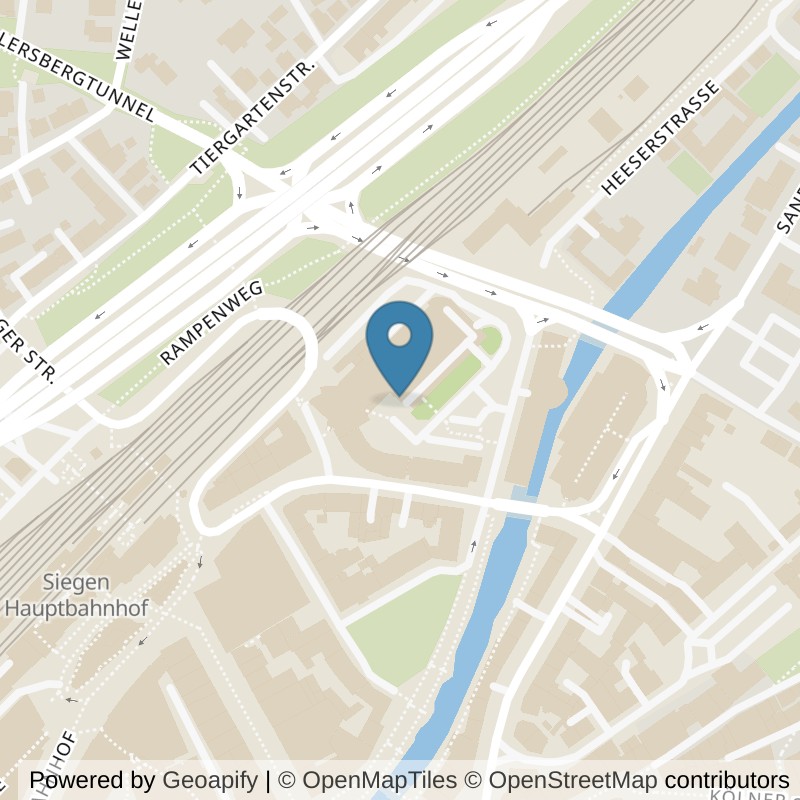 Map: location of Day Night Sports Siegen in Siegen