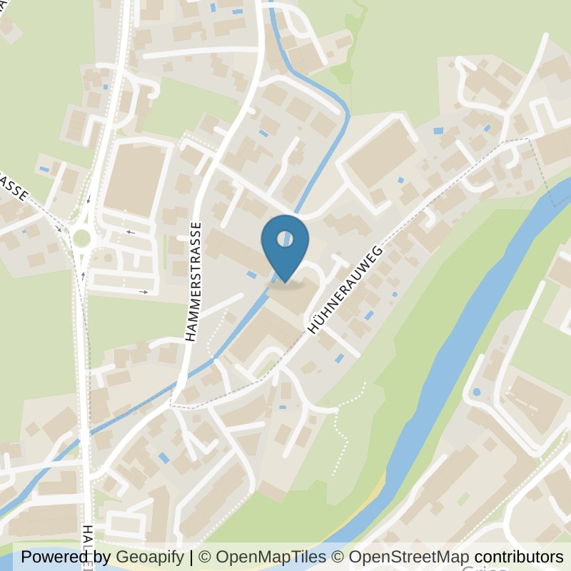 Map: location of DEIN TRAINING. DEINGYM! in Oberalm