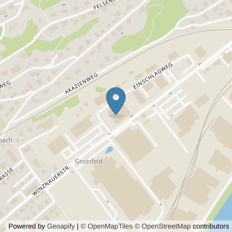 Map: location of Die Maschinerie Gym und Fitness in Trimbach bei Olten