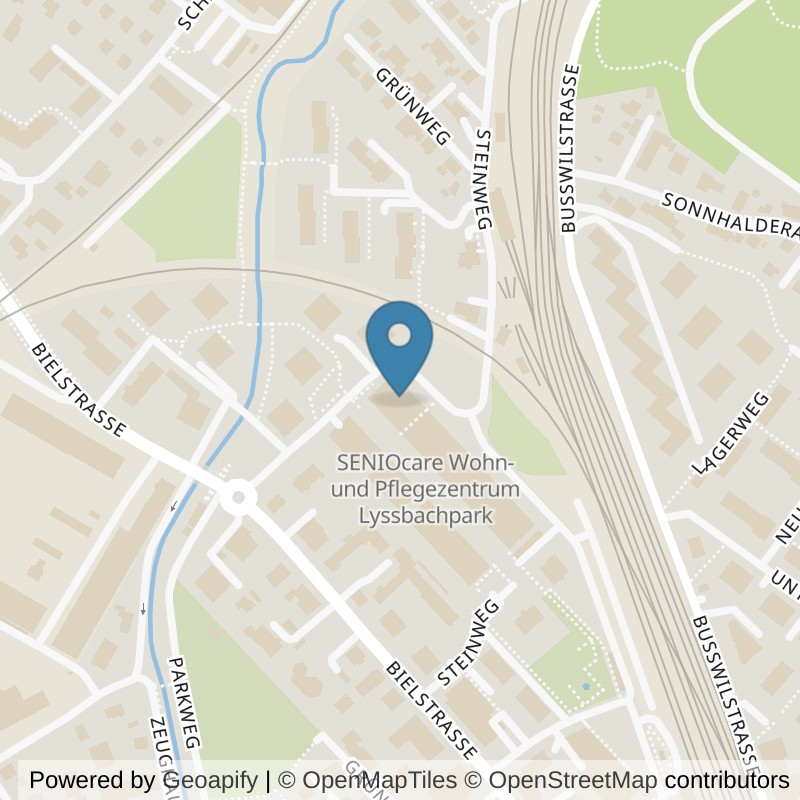 Map: location of discountfit fitness / gym in Lyss