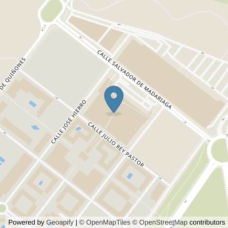 Map: location of Dreamfit | Gimnasio Sanse in Madrid