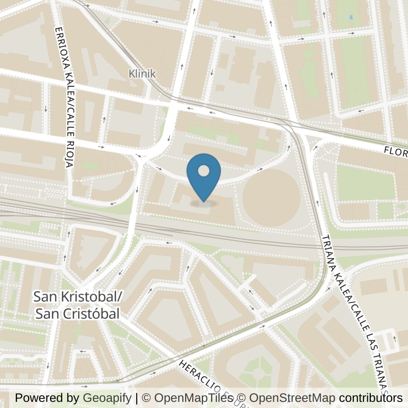 Map: location of Dreamfit | Gimnasio Vitoria in Vitoria-Gasteiz