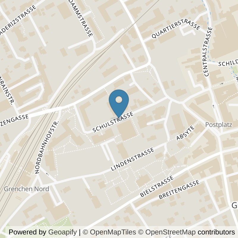 Map: location of DTV Grenchen in Grenchen