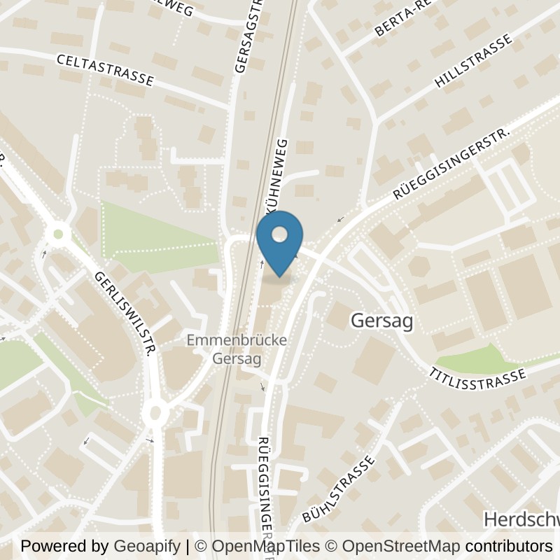 Map: location of Dynamic Fitness-Center GmbH in Emmen