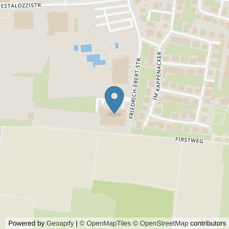 Map: location of EASYFITNESS Bad Bergzabern in Bad Bergzabern
