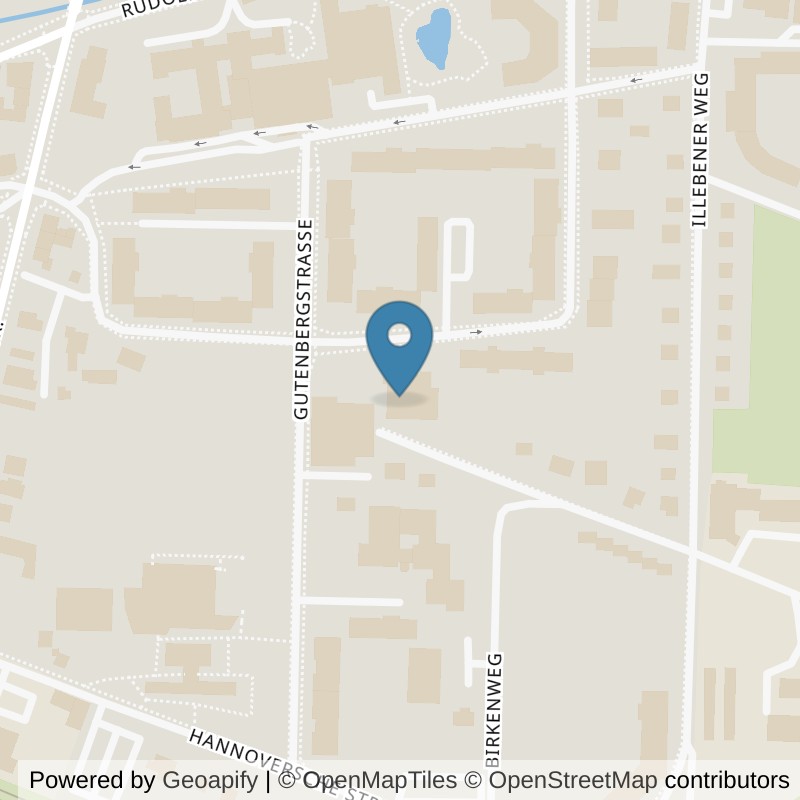 Map: location of EASYFITNESS Bad Langensalza in Bad Langensalza