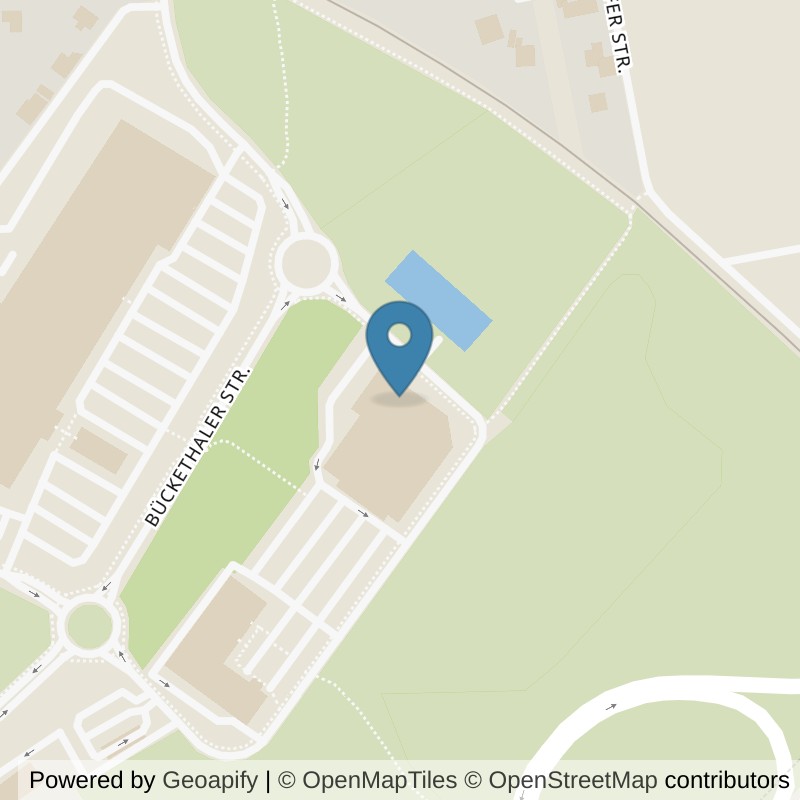 Map: location of EASYFITNESS Bad Nenndorf in Bad Nenndorf