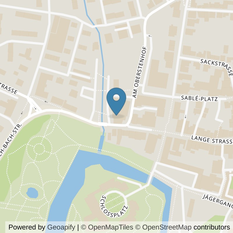 Map: location of EASYFITNESS Bückeburg in Bückeburg