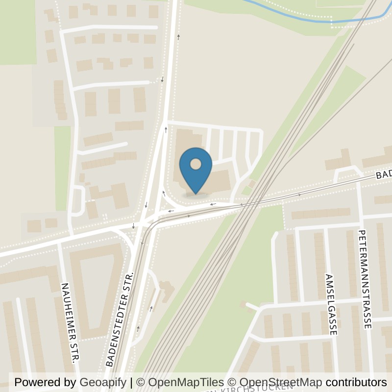 Map: location of EASYFITNESS Club-Hannover-Badenstedt in Hannover