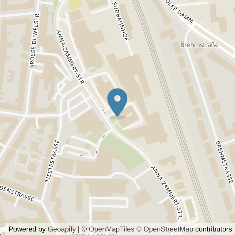 Map: location of EASYFITNESS Hannover-Süd in Hannover