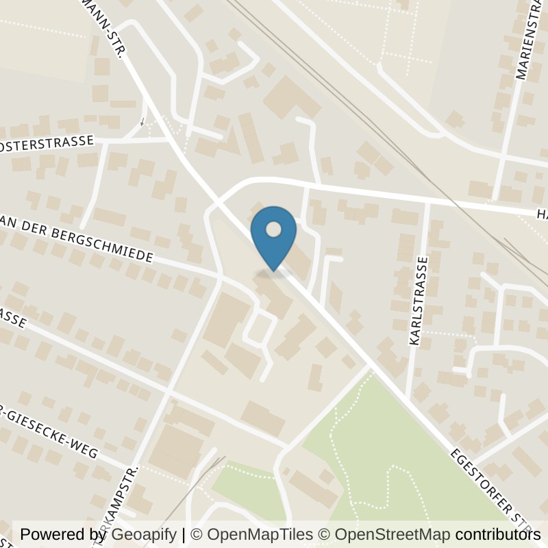 Map: location of EASYFITNESS EMS Barsinghausen in Barsinghausen