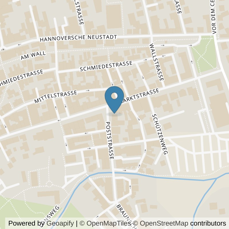 Map: location of EASYFITNESS EMS Burgdorf in Burgdorf