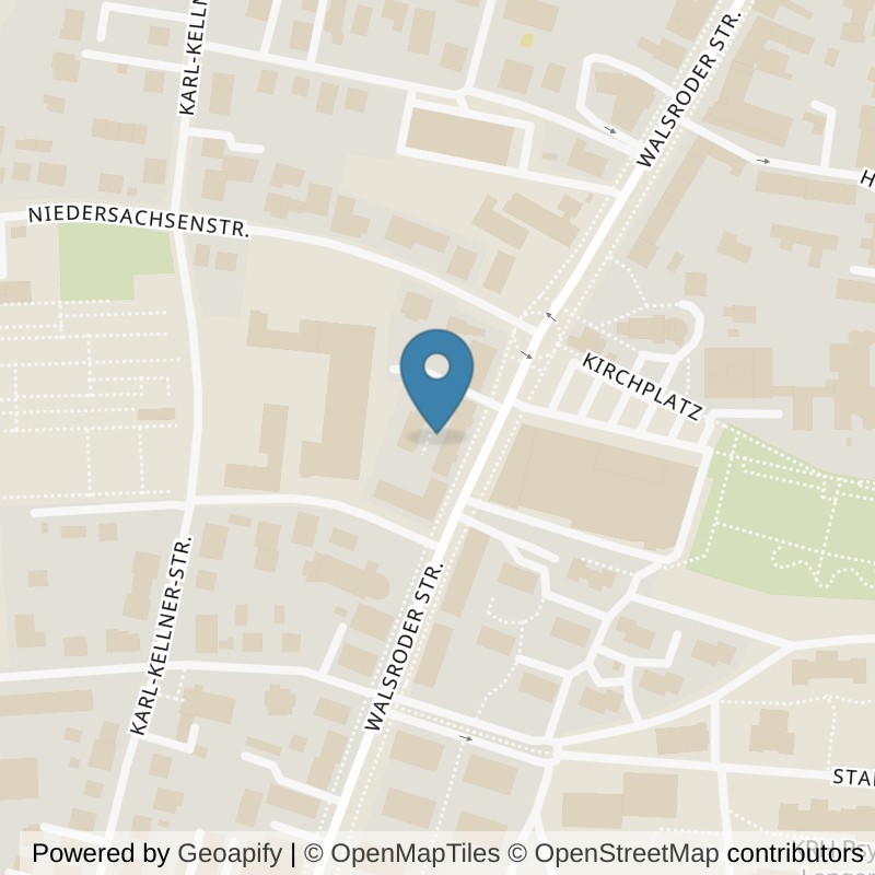 Map: location of EASYFITNESS EMS Langenhagen in Langenhagen