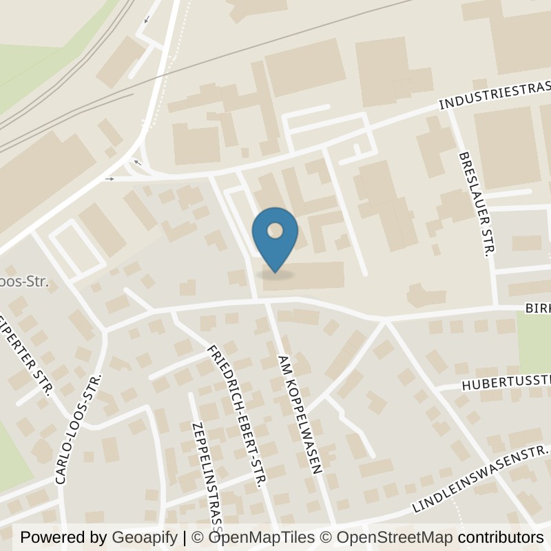 Map: location of EASYFITNESS Gunzenhausen in Gunzenhausen-Frickenfelden