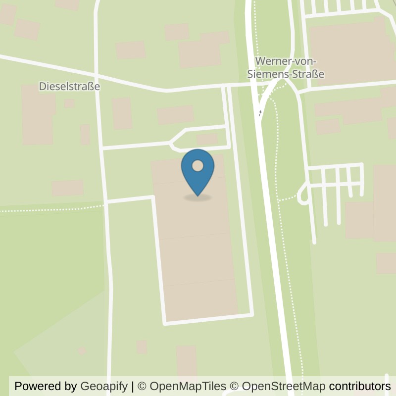 Map: location of EASYFITNESS Helmstedt in Helmstedt