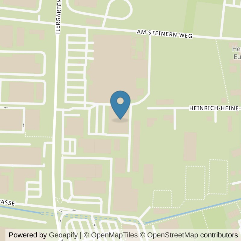 Map: location of EASYFITNESS Heppenheim in Heppenheim