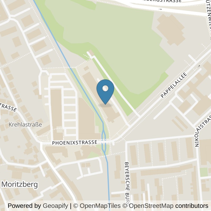 Map: location of EASYFITNESS Hildesheim-Phönix in Hildesheim