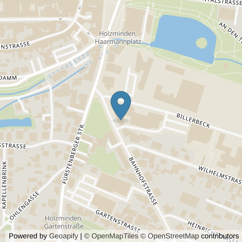 Map: location of Easyfitness Holzminden in Holzminden