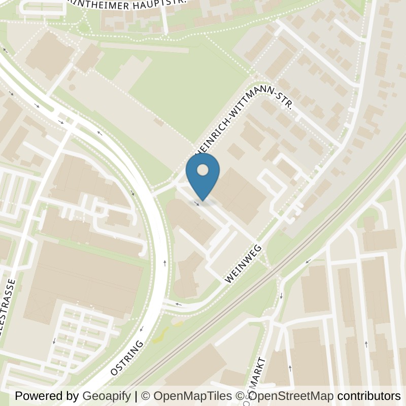 Map: location of EASYFITNESS Karlsruhe in Karlsruhe