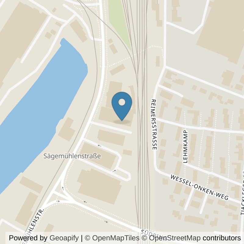 Map: location of EASYFITNESS.club Leer in Leer
