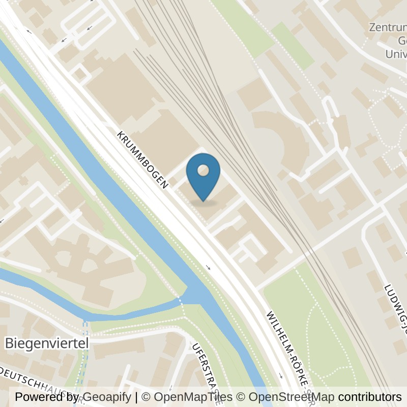 Map: location of EASYFITNESS Marburg in Marburg