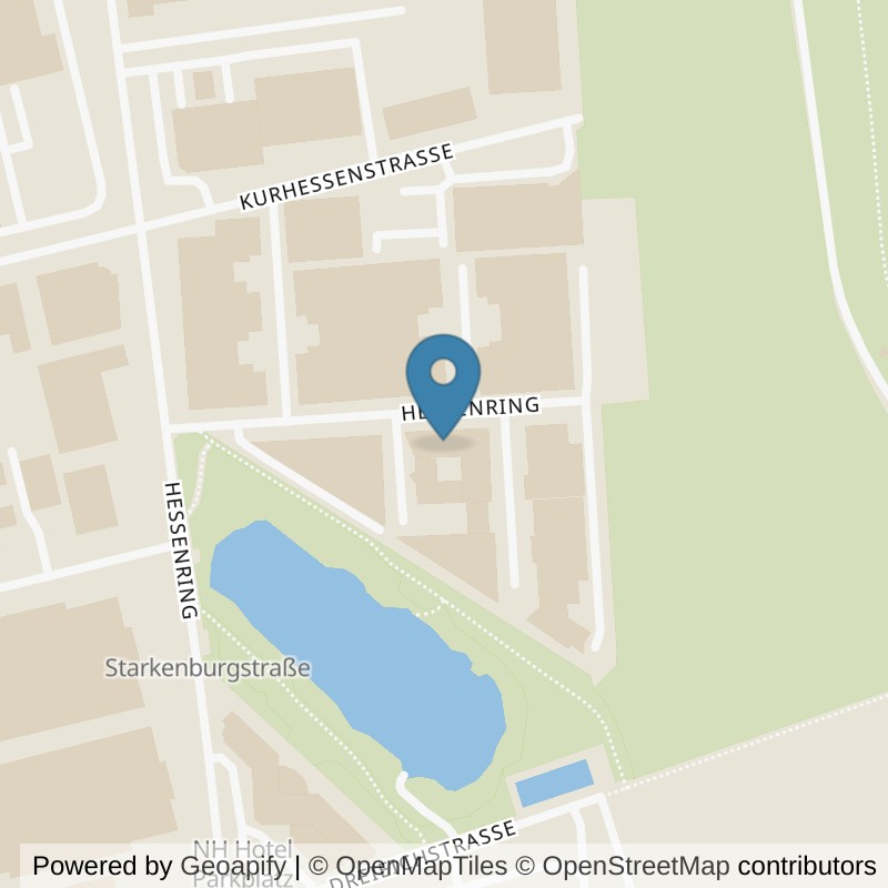Map: location of EASYFITNESS Mörfelden Walldorf in Mörfelden Walldorf