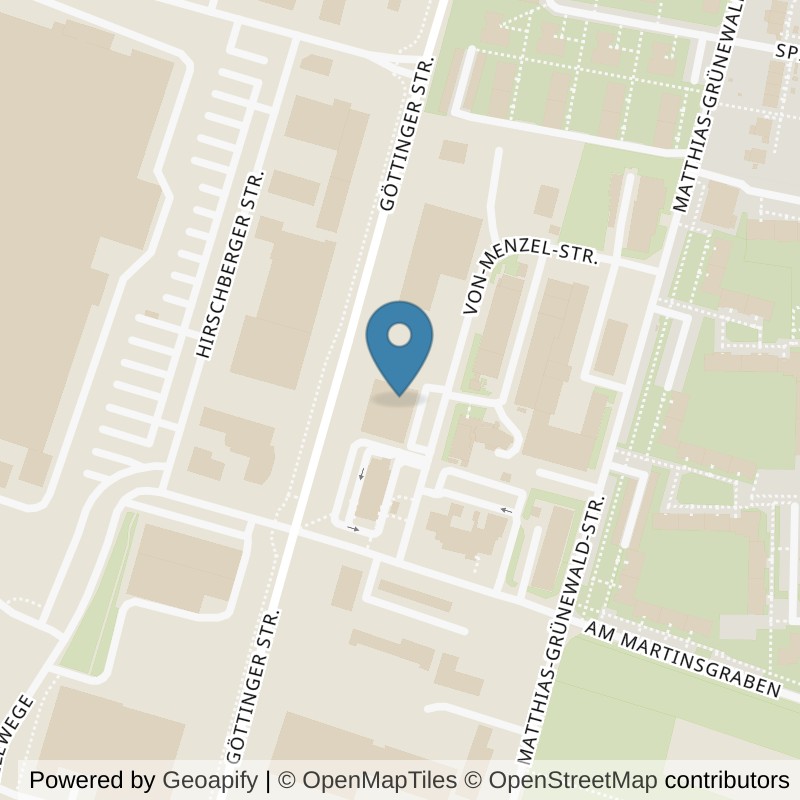 Map: location of EASYFITNESS Northeim in Northeim