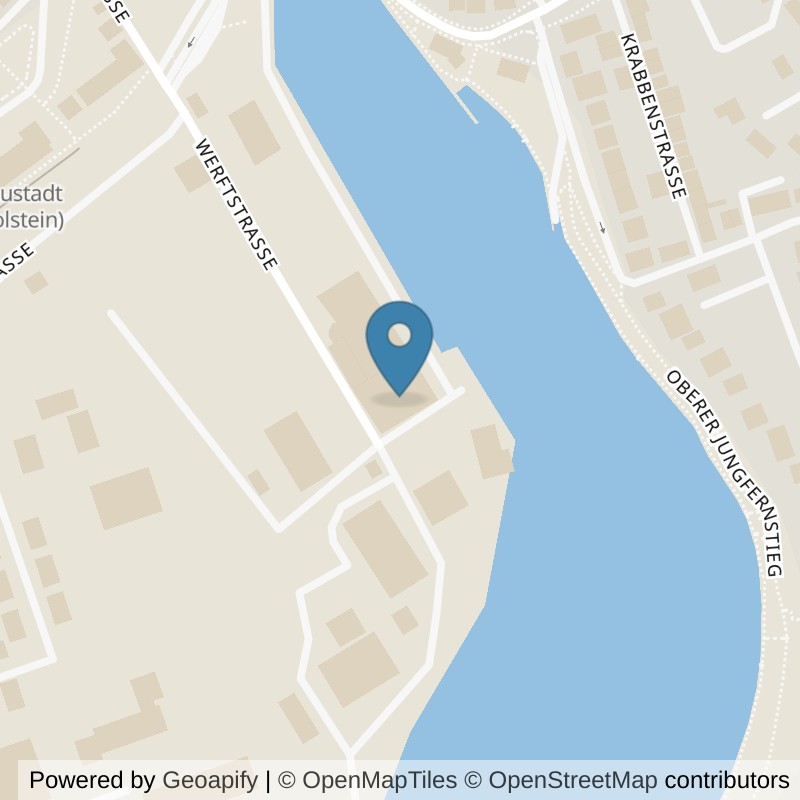 Map: location of EASYFITNESS Premium Neustadt in Holstein in Neustadt
