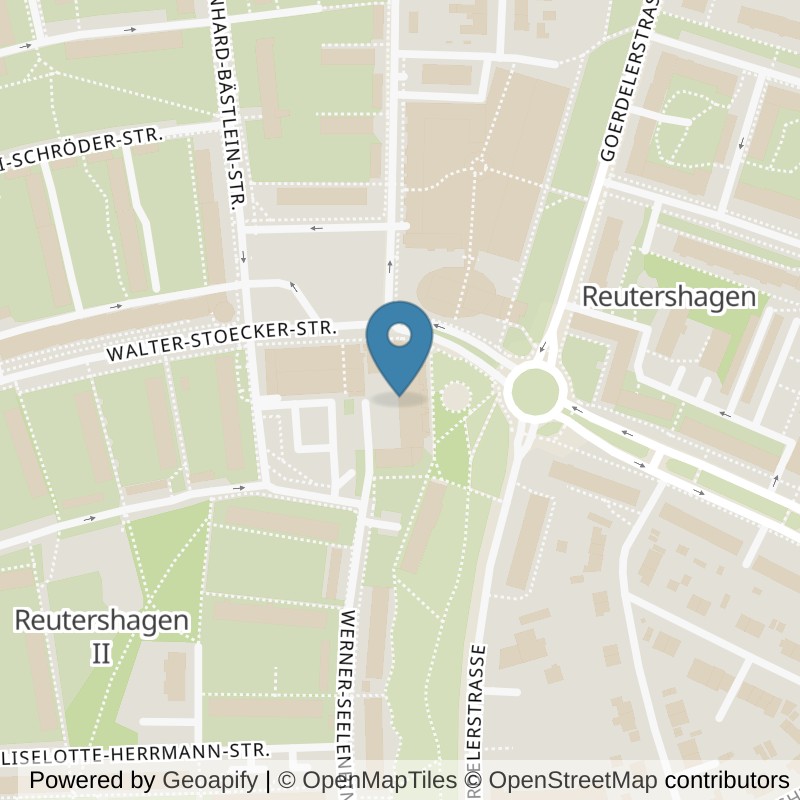 Map: location of EASYFITNESS Rostock in Rostock